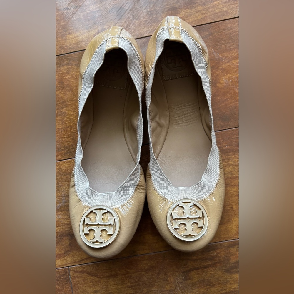 Tory Burch Patent Leath Flats